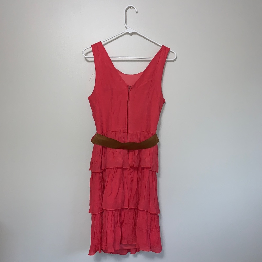 Pink Dress with Belt - Picture 4 of 4